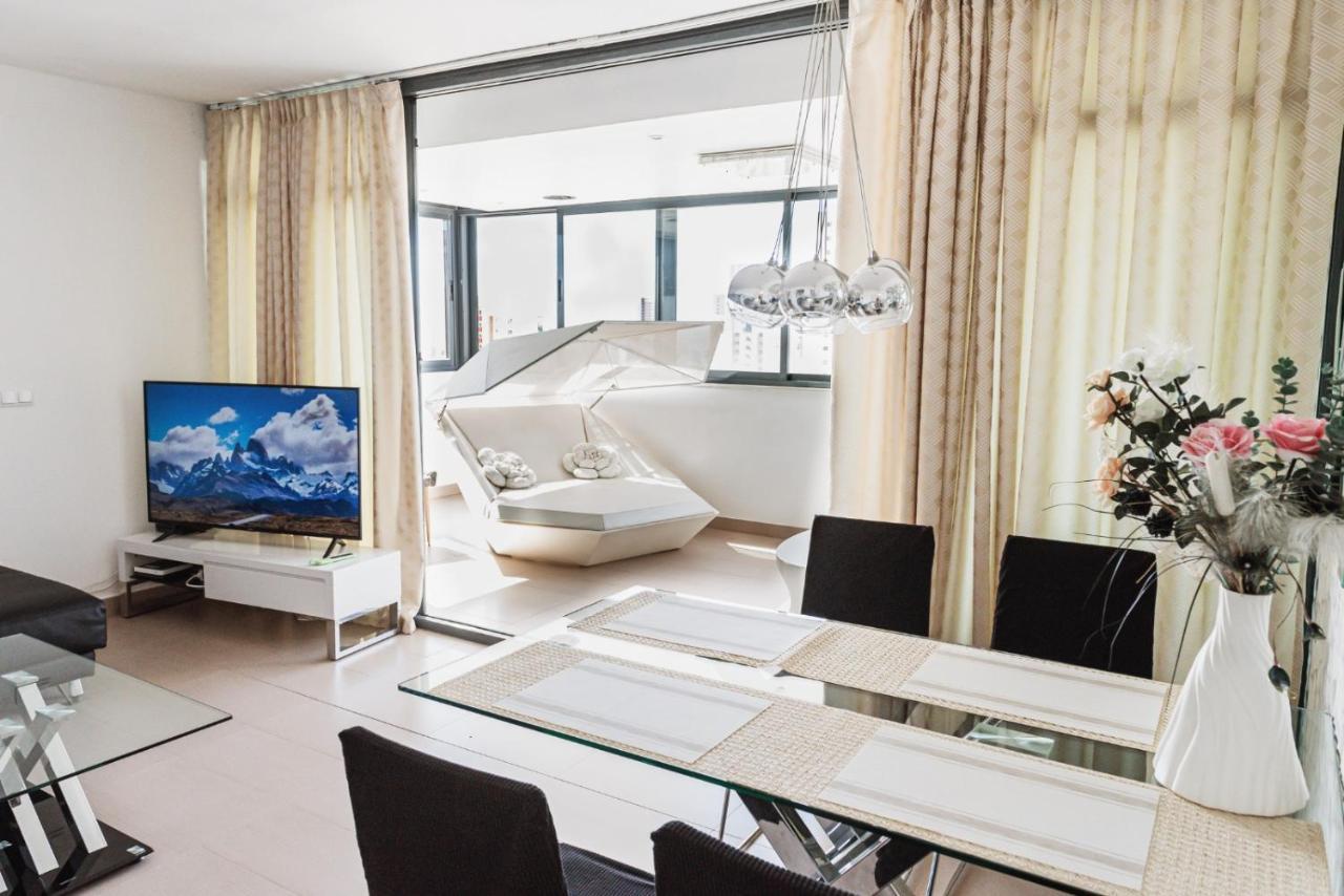 Apartamento Torre D'Oboe Vistas Al Mar Benidorm Luaran gambar